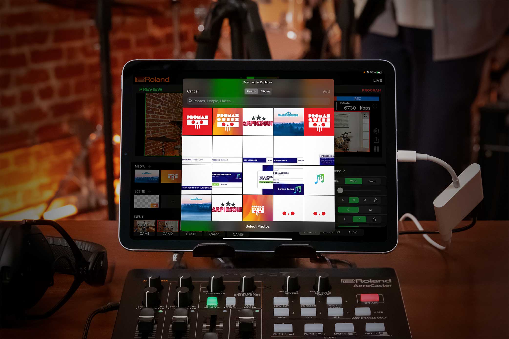 AeroCaster Livestreaming System