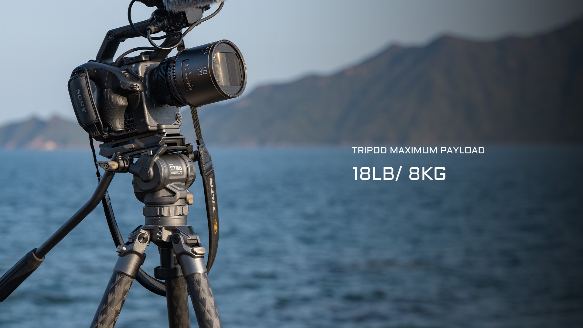 Tilta 75mm Cine Fluid Head with 3-Stage Carbon Fiber Tripod Legs (8KG) Tilta 75mm Cine Fluid Head with 3-Stage Carbon Fiber Tripod Legs (8KG)