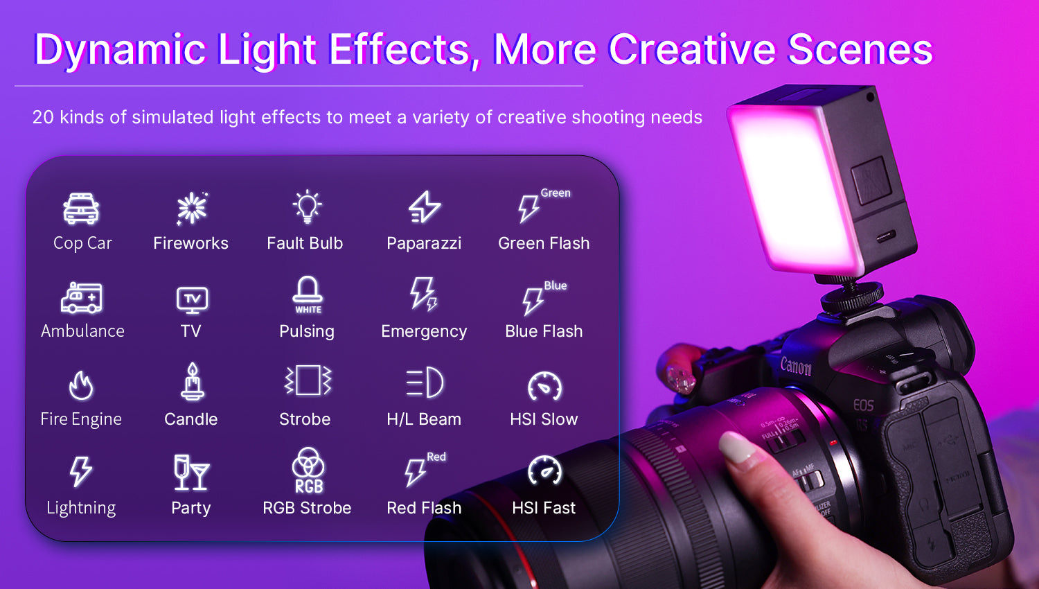 Ulanzi VL49 Pro Rechargeable Mini RGB Light